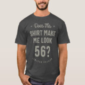 56 jaar oude bruistocht t-shirt (Voorkant)