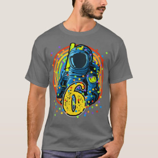 56 jaar oude geboorte jongen geeft astronaut 6th B T-shirt