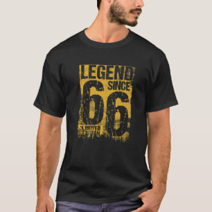 56 jaar oude Vintage 1966 56e verjaardag decoratie T-shirt