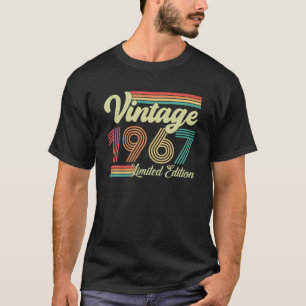 56 jaar oude Vintage 1967, geboren in 1967 56e T-shirt