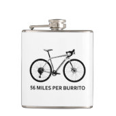 56 mijl per Burrito Heupfles (Voorkant)
