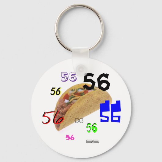 56 Tacos Sleutelhanger (Voorkant)