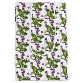 56e Jubileum Wereldbol Amaranth Medium Cadeauzakje (Achterkant)