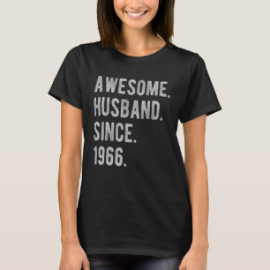 56e trouwdag voor hem Geweldige man T-shirt