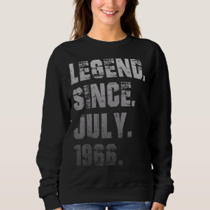 56e verjaardag 56 jaar oude leggende sinds juli 19 trui