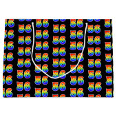 56e verjaardag: Fun Rainbow Event Nummer 56 Patroo Groot Cadeauzakje (Voorkant)