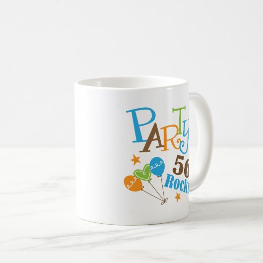 56e verjaardag — Ideeën Koffiemok (Voorkant rechts)