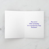 56e verjaardag - Leuke, door graffiti geïnspireerd Kaart (Binnen)