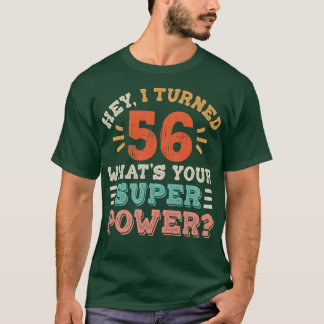56e verjaardag t-shirt