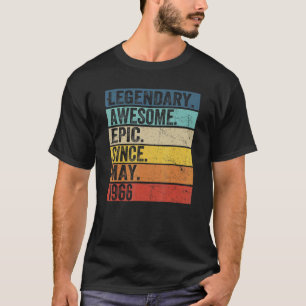 56e verjaardag van de wettige Geweldige epic sinds T-shirt