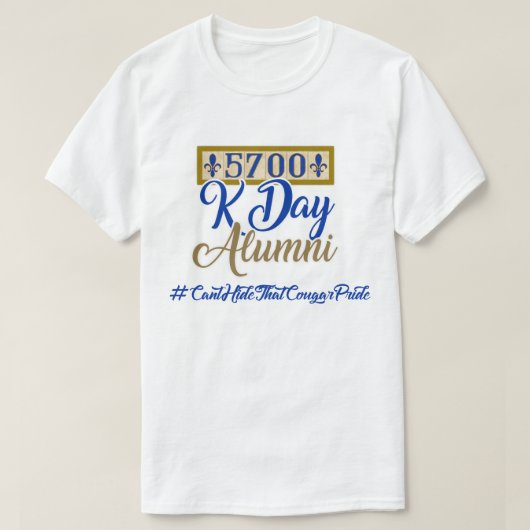5700 Kennedy Alumni T-shirt (Design voorkant)