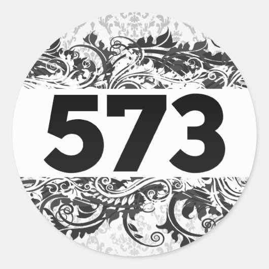 573 RONDE STICKER (Voorkant)