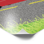 '57 Bel Air 12x12 print Foto Afdruk (Hoek)