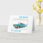 57 BEL LUCHT VOOR DE BIRTHDAY VAN EEN CLASSIC GUY KAART (Gele Bloem)