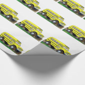 57 Chevrolet Off Road 4X4 School Bus Cadeaupapier (Hoek)