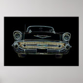 57 Chevy Bel Air Poster (Voorkant)
