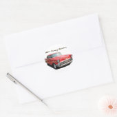 57 Chevy Belair sticker (Envelop)