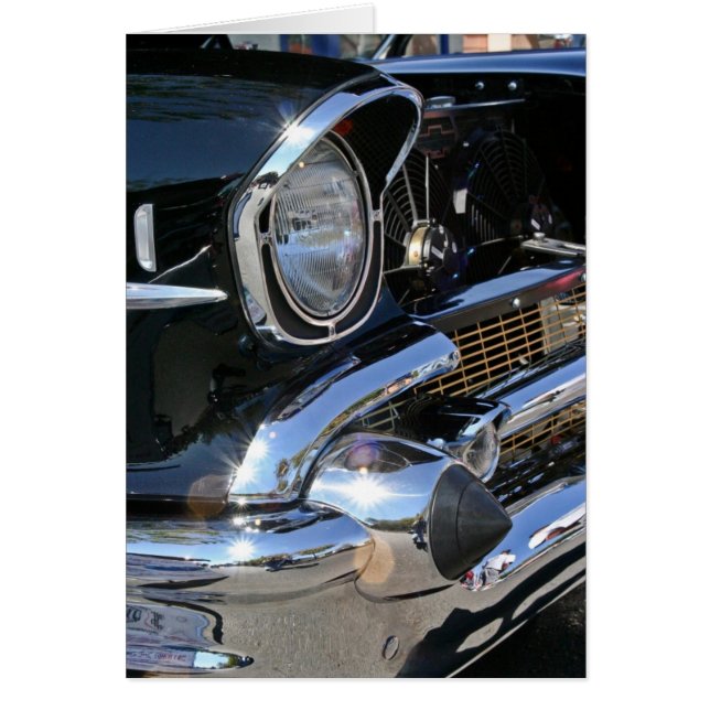 '57 Chevy Headlight - Kaart (Voorkant)