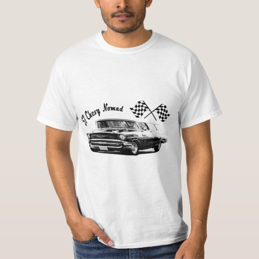 "57 Chevy Nomad T-shirt (Voorkant)