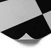 "57 Chevy op checkboard Poster (Hoek)