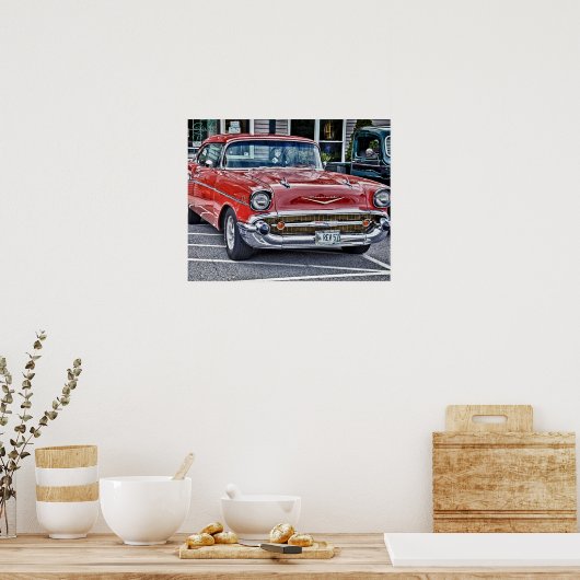 57' Chevy Poster (Keuken)