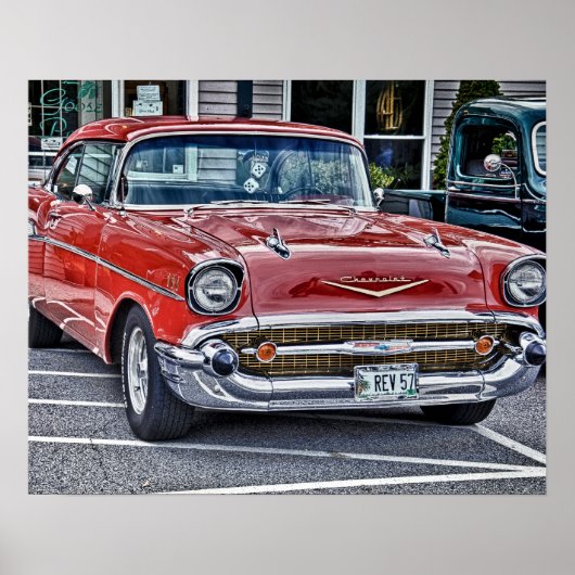 57' Chevy Poster (Voorkant)