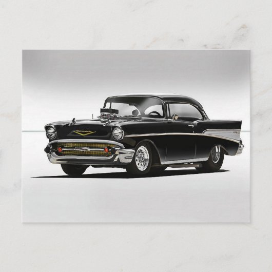 57' Chevy Pro-Street Briefkaart (Voorkant)