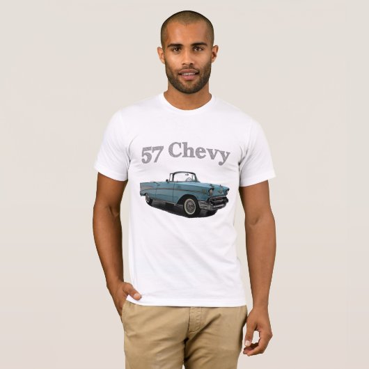 57 Chevy T-shirt (Voorkant volledig)