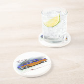 57-chevy zandsteen onderzetter (Zijkant)