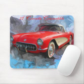 57' Corvette converteerbare Muismat (Met muis)