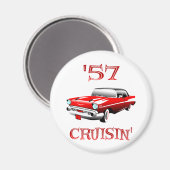 57 Crusin Car Magneet (Voorkant / Achterkant)