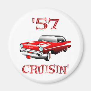 57 Crusin Car Magneet