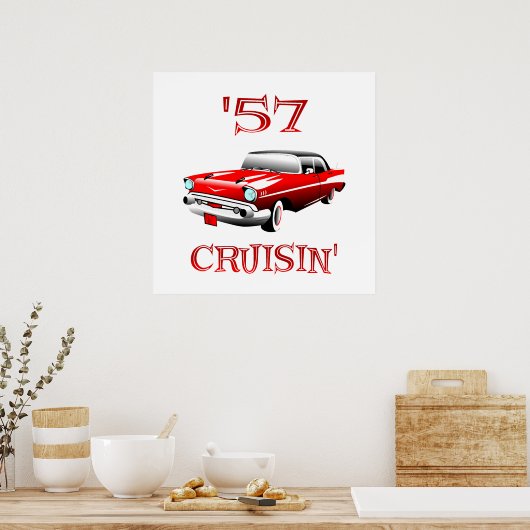 57 Crusin Poster (Keuken)
