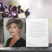 57 & Fabulous Orchid Photo Birthday Greeting Card Kaart