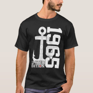 57 jaar Capaciteit 1965 verzender 57e verjaardag T-shirt