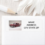 **57 KLASSIEKE CHEVY** RETOURADRES LABEL (Insitu)
