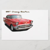 57 Papier Chevy BelAir (Voorkant)
