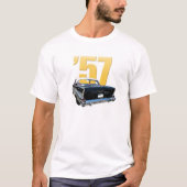 "57 Uitzicht achterzijde schaap T-shirt (Voorkant)