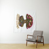 57" x 57" Tapestry Wandkleed (In Situ (horizontaal))