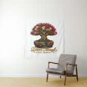 57" x 57" Tapestry Wandkleed (In situ)