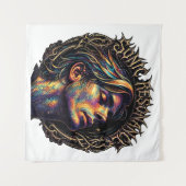 57" x 57" Tapijt Wandkleed (Voorkant (horizontaal))