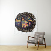 57" x 57" Tapijt Wandkleed (In Situ (horizontaal))