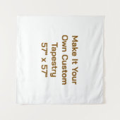 57" x 57" wandkleed (Voorkant (horizontaal))