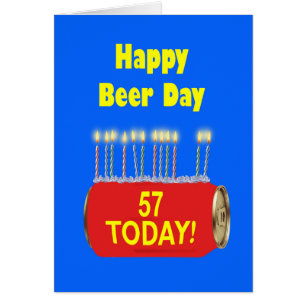 57e Happy Beer Day Verjaardag