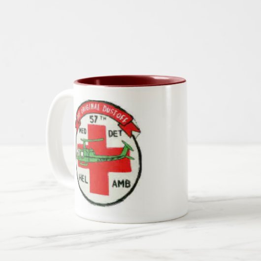 57e ORIGINELE DUSTOFEENHEID PATCH MOK (Voorkant links)