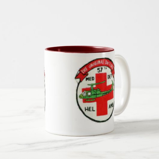 57e ORIGINELE DUSTOFEENHEID PATCH MOK (Voorkant rechts)