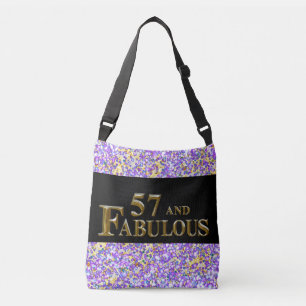 57e verjaardag crossbody tas