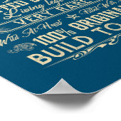 57e verjaardag Gifts 57 jaar oude Retro Poster (Hoek)