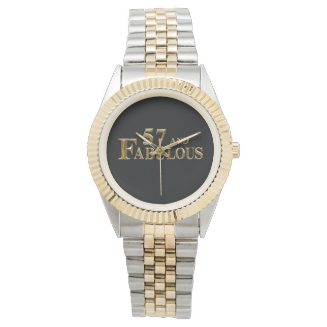 57e verjaardag horloge (Voorkant)