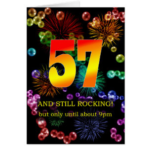 57e verjaardag nog steeds springend